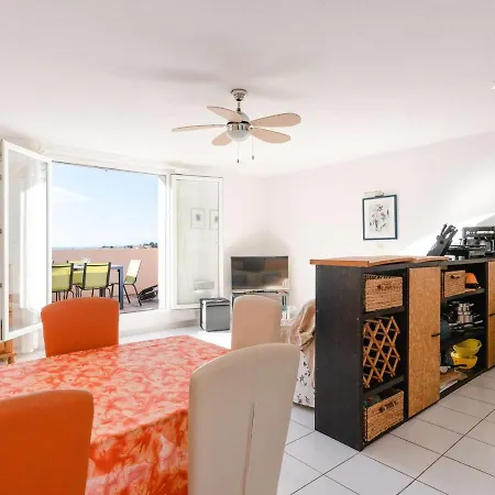 T3 Avec Piscine, Terrasse Vue Et Parking Privé - Fr-1-409-219 Appartement Fleury (Aude)